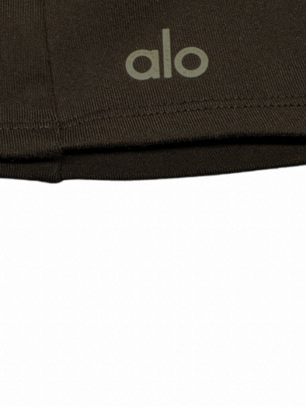 Alo Yoga Airbrush High-Waist Good Form Tennis Skirt Black SizeS Athleisure Skort - Picture 10 of 12